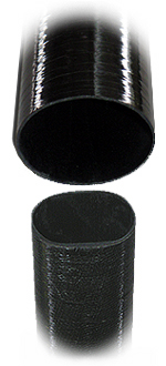 Speciality tubing in fiberglass or graphite